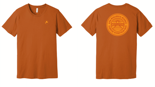 LIMITED EDITION ORANGE SHORT SLEEVE MEDALLION TEE