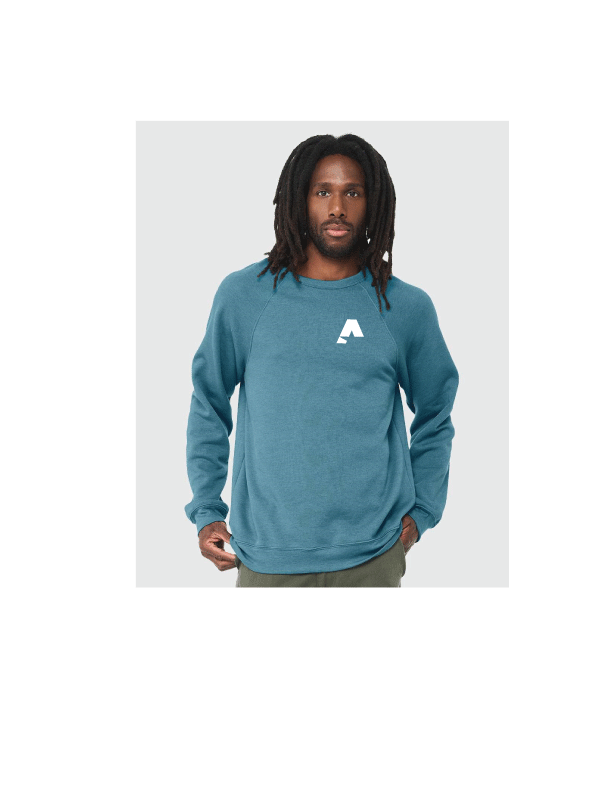 BELLA + CANVAS - Sponge Fleece Raglan Crewneck Sweatshirt