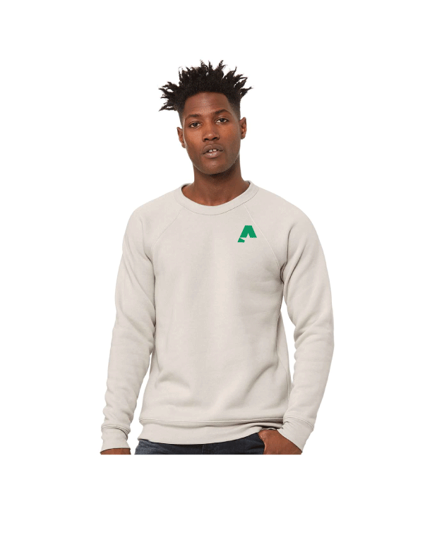 BELLA + CANVAS - Sponge Fleece Raglan Crewneck Sweatshirt