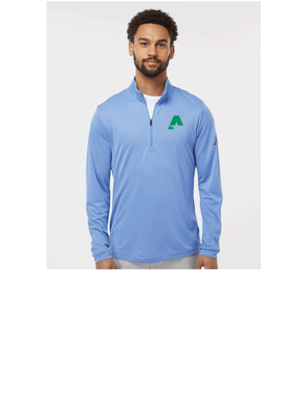 Adidas® Lightweight Quarter-Zip Pullover