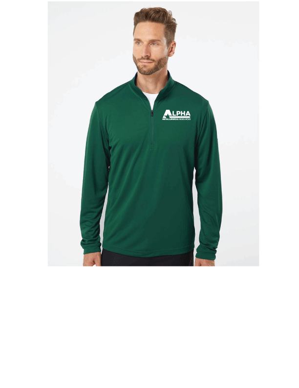 Adidas® Lightweight Quarter-Zip Pullover