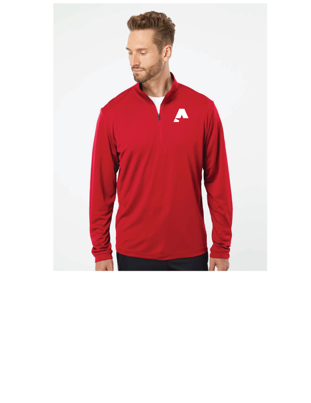 Adidas® Lightweight Quarter-Zip Pullover