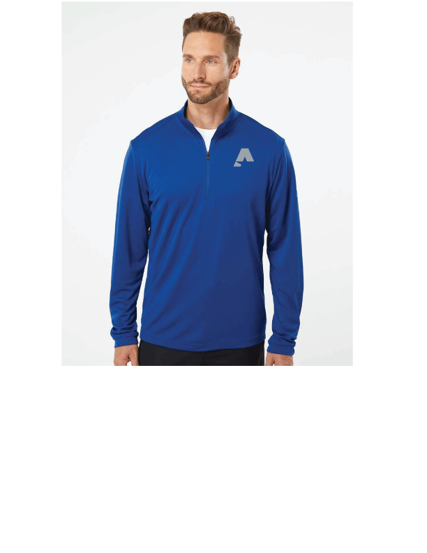 Adidas® Lightweight Quarter-Zip Pullover