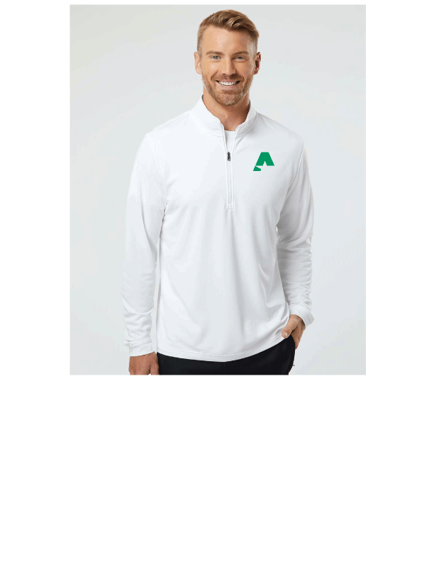 Adidas® Lightweight Quarter-Zip Pullover