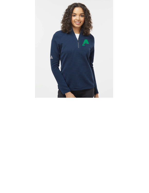 Adidas® Women's Spacer Quarter-Zip Pullover