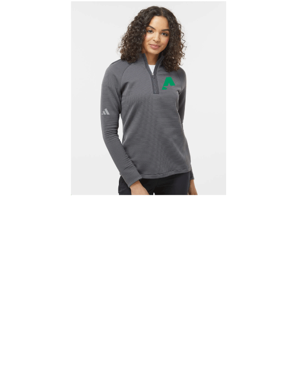 Adidas® Women's Spacer Quarter-Zip Pullover