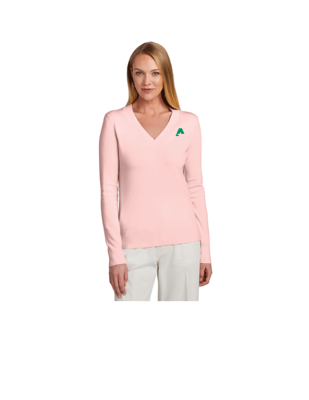 Brooks Brothers® Women’s Cotton Stretch V-Neck Sweater