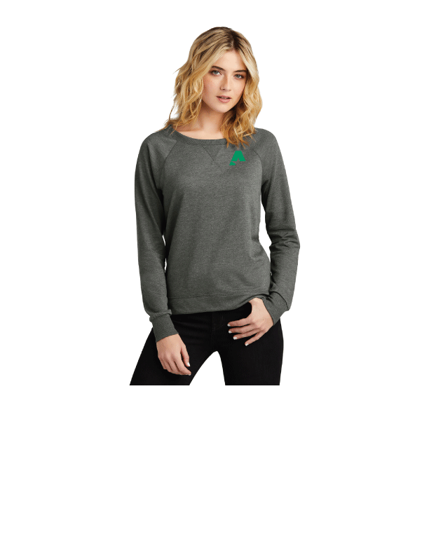 District® Women’s Featherweight French Terry™ Long Sleeve Crewneck