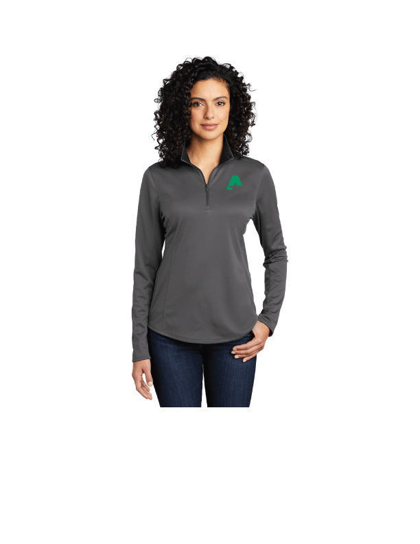 Port Authority ® Ladies Silk Touch ™ Performance 1/4-Zip