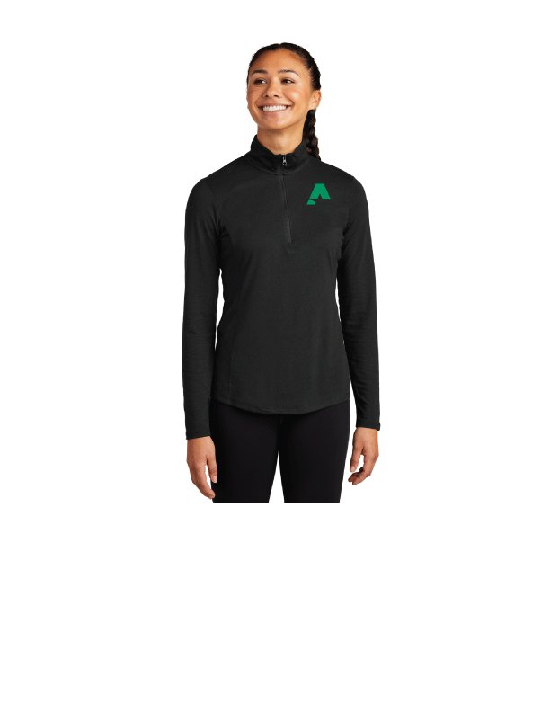 Sport-Tek ® Ladies PosiCharge ® Tri-Blend Wicking 1/4-Zip Pullover