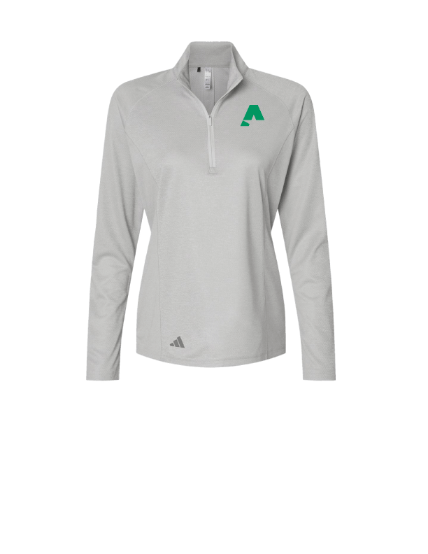 Adidas® Women's Space Dyed Quarter-Zip Pullover