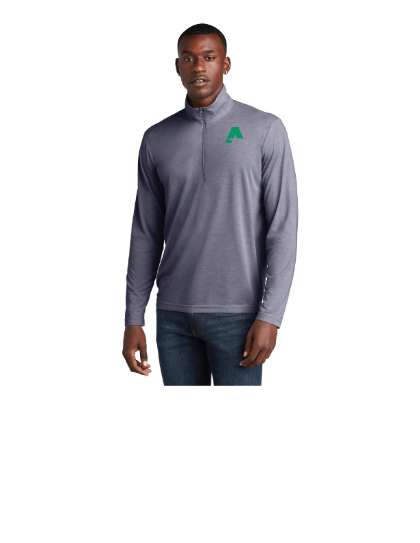 Sport-Tek ® PosiCharge ® Tri-Blend Wicking 1/4-Zip Pullover