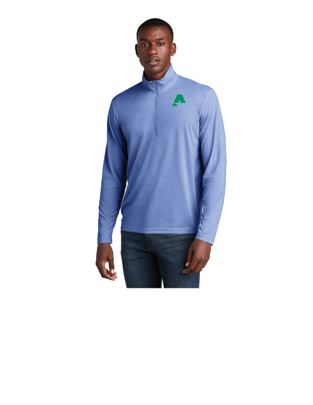 Sport-Tek ® PosiCharge ® Tri-Blend Wicking 1/4-Zip Pullover